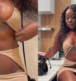 Efia Odo Steps Out With No Bra And Pantie With Her Boobies Almost Falling Out (Photos)